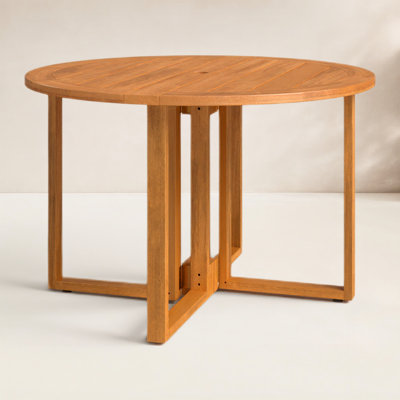 Keat 47.3'' Fliptop Outdoor Dining Table