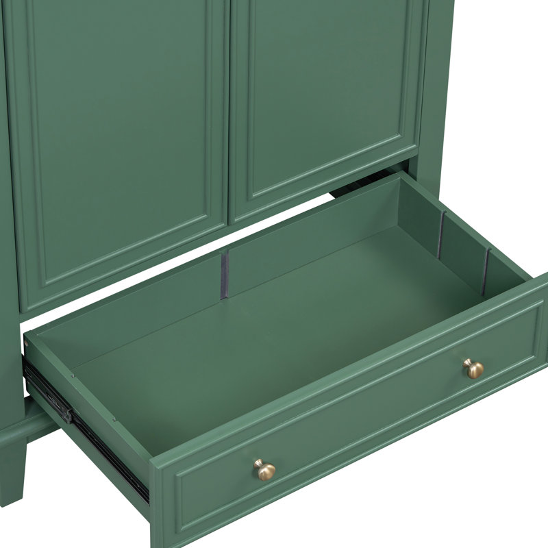 30" Dark Bathroom Vanity Base, Multi-Functional With Solid Wood & , Drawer Doors, Adjustable Shelf, Assembly Needed 30", Placement Options, Required