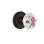 Rope Rosette with White Rose Porcelain Door Knob-331844889-327859434