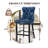 Velvet Nailhead Wing Back Counter Height Barstools(Set of 2)-1468747839-1468747833