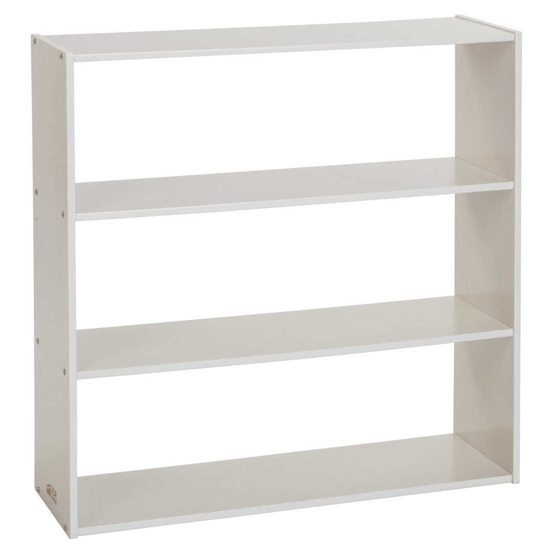 ECR4Kids Streamline 3-Shelf Storage Cabinet, 36in High, Double-Sided Display ECR4Kids