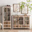 59.25 in. H x 23.62 in. W Solid Wood Display Case
