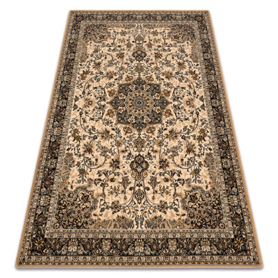 Dhrampla Oriental Wool Area Rug
