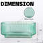 Vase de table en verre Wahidullah-1873892436