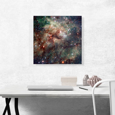 «Hubble Telescope Tarantula Nebula NMC 2060», reproduction de photo sur toile tendue