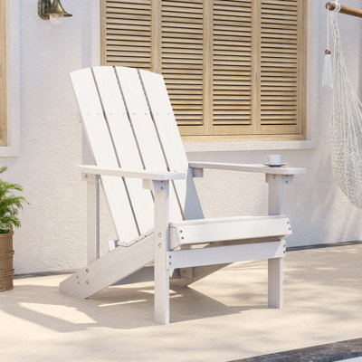 Waskom Classical HIPS Adirondack Chair for Patio Outdoor by Dovecove