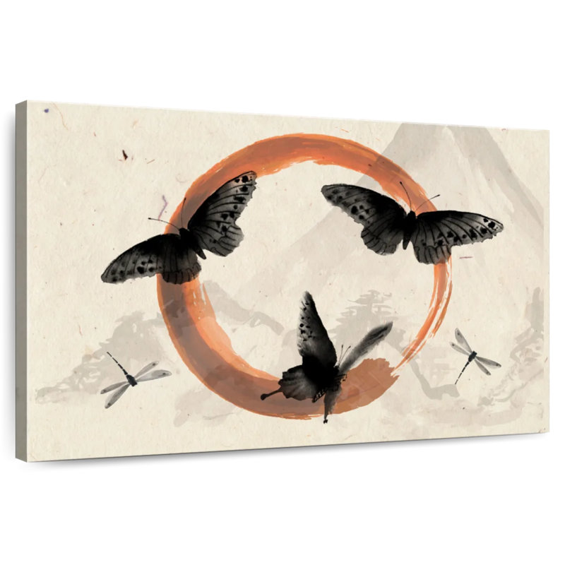  Papillons «Enso», H 8 po x l 12 po
