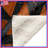 Orange Black Triangles Blankets-123991407