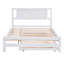 Platform Bed With Adjustable Trundle-1850414202