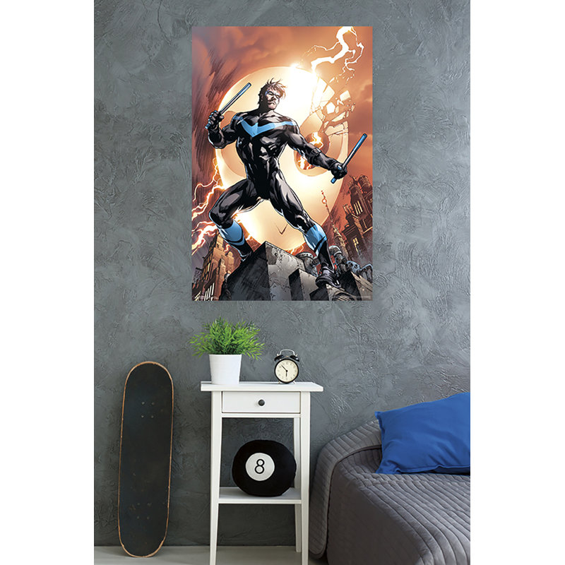 Impression sur papier nightwing-fire