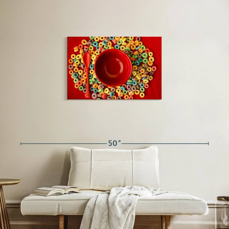 Yarlin Fruit Cereal Loops, 20" H x 30" W