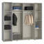 Koran 4 Door Manufactured Wood Wardrobe-122120775