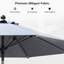 Parasol de table rond à manivelle et inclinable avec système de manivelle de marché-1720235807-1700140565