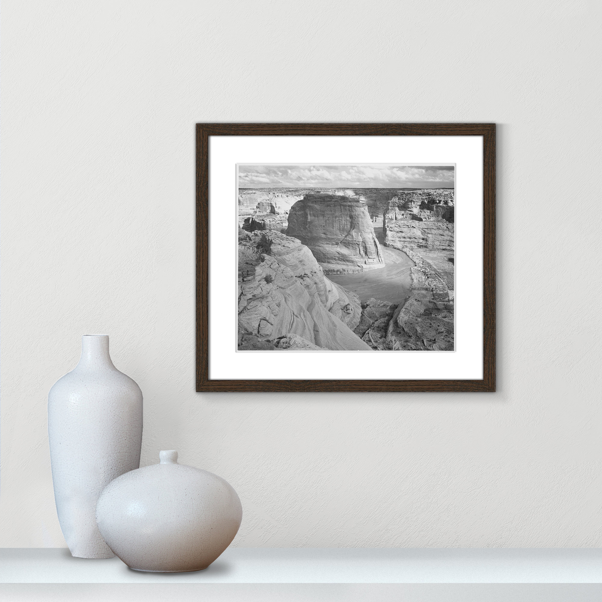 Canyon De Chelly Arizona 2 by Adams, Walnut, 13" H x 15" W x 0.75" D