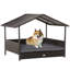 Niche pour chien polyvalente avec caractéristiques haut de gamme pour le confort des animaux de compagnie-1591431106-1591431116
