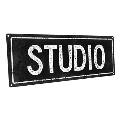 Black Studio - impression sur métal