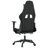 Massage Gaming Chair with Footrest Faux Leather-1020098257