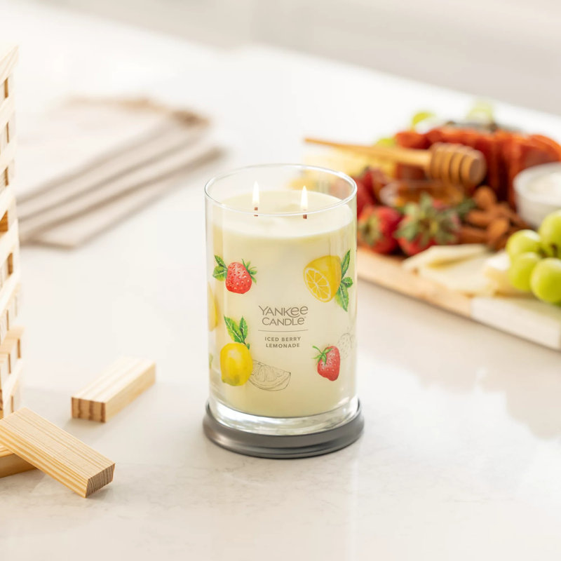 Iced Berry Lemonade Scented Soy Tumbler Candle