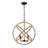 Marina 4-Light Chandelier in Natural White-460930007