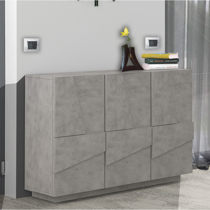 Longford 121Cm Wide Sideboard, Grey