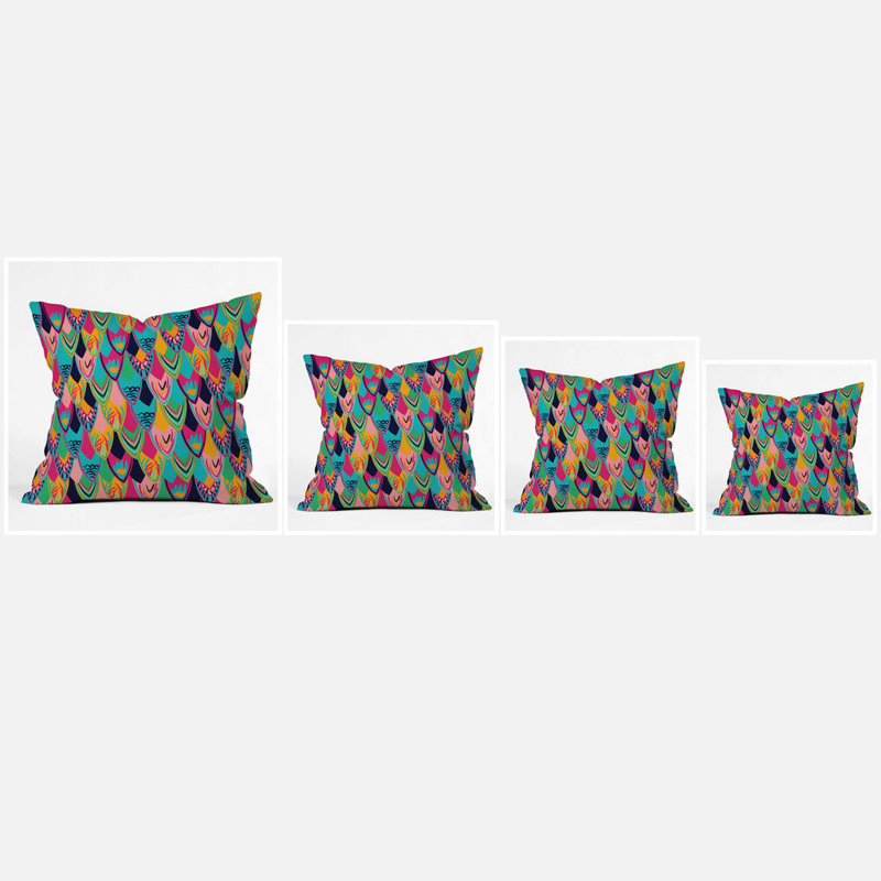 Coussin love oiseau Vy La, 16 po x 16 po