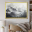Moody Majestic Mountain Peaks - paysage de montagnes, impressions sur toile-97014343-97014331