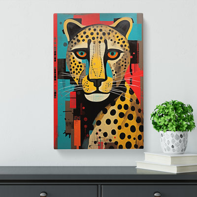 Leopard Constructivism No.2 - No Frame Print