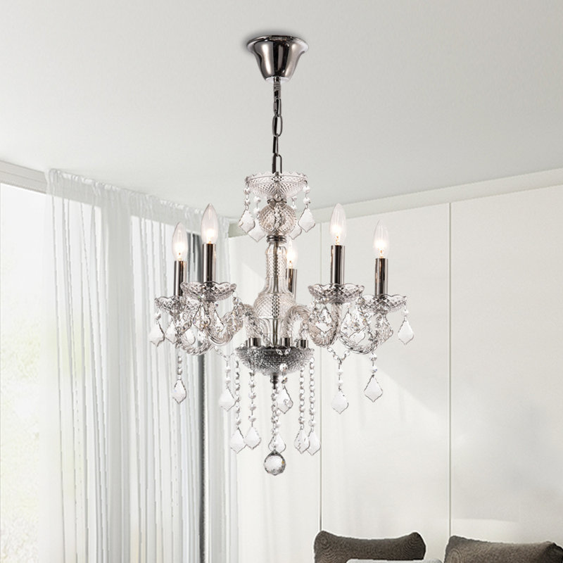 Petersburg 5 - Light Dimmable Classic / Traditional Chandelier