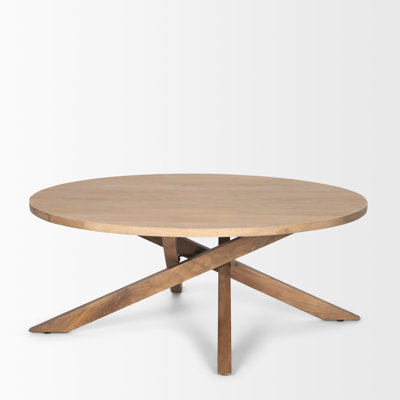 Aromola Solid Wood Single Coffee Table