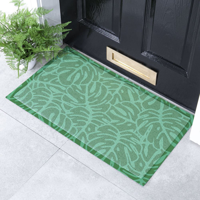Non-Slip Abstract Doormat