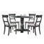 Ensemble de 2 chaises d'appoint Leventis