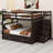Bunk Bed With Trundle And Staircase-406276761
