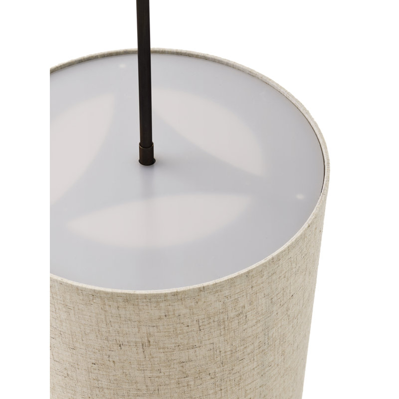 Hashira 1 - Light Pendant, 35.4" H x 11.8" W x 11.8" D, Off White