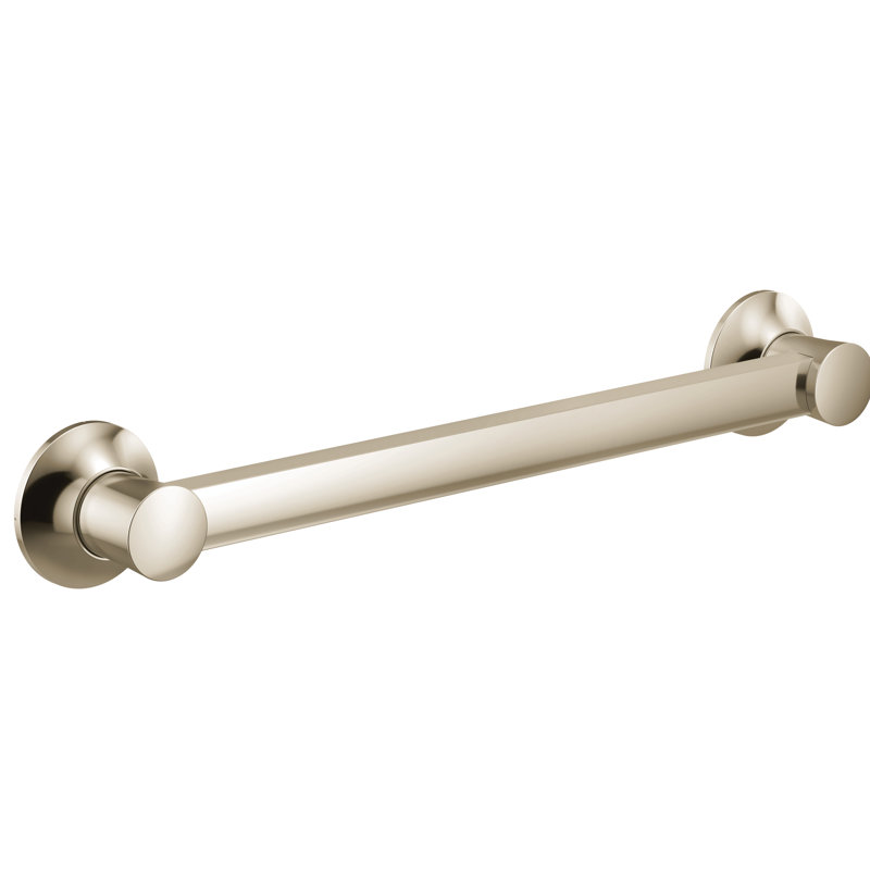 Flara Designer 45.25" Grab Bar, Polished Nickel