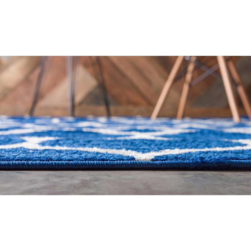 Llanet Geometric Indoor Rug, Rectangle 7'1" x 10'