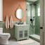 Meuble-lavabo vert clair 31 po avec lavabo