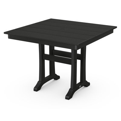 Table de salle à manger à tréteaux Farmhouse