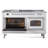 ILVE Nostalgie II Noblesse 60 in Dual Fuel Range 7 Burner, Griddle, Frenchtop-103962536-103962552