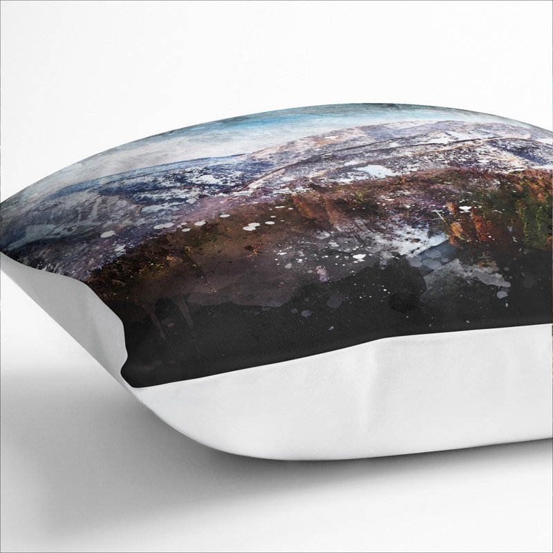 Square Cushion, 40cm H x 40cm W x 15cm D, White