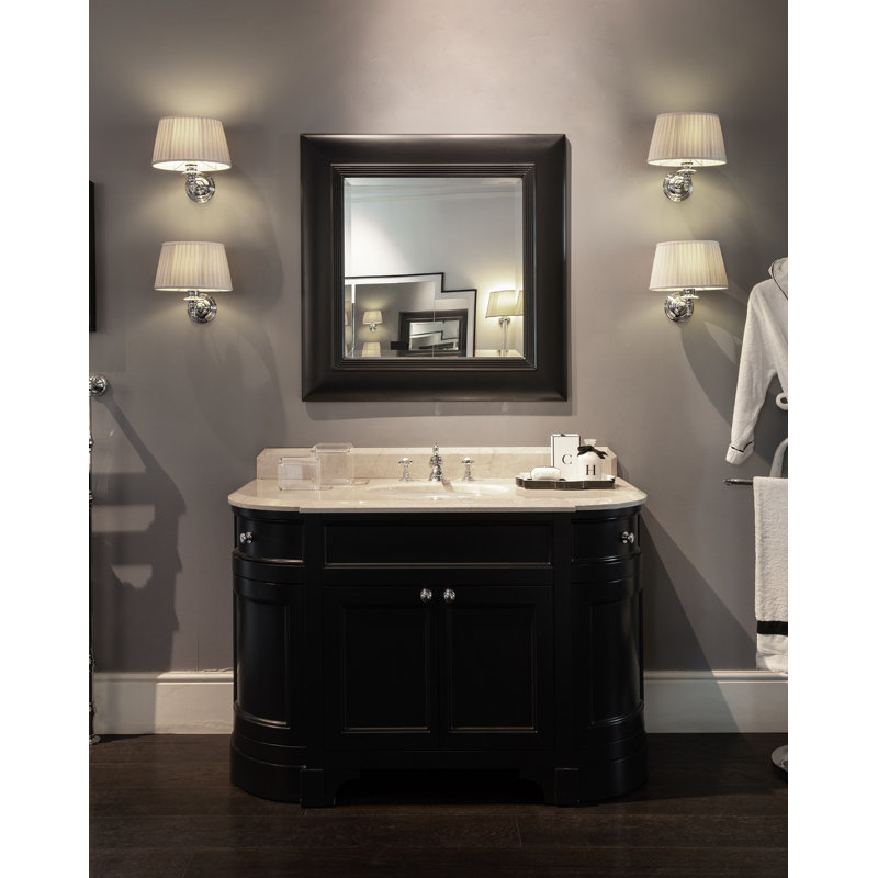 Season 50.62'' W Single Vanity, Botticino Fiorito, Dark Gray