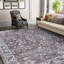 Tapis vintage lavable à la machine Zehorit pour salon, tapis de couloir et tapis d'entrée-703442424