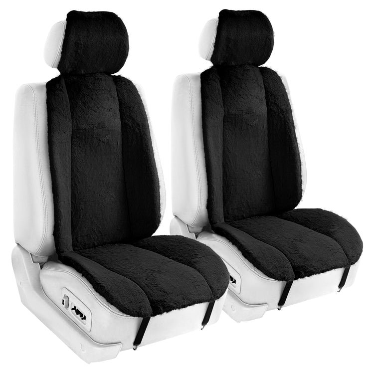 Coussins de siège d'auto Doe16, Noir