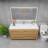 Bethalto 59.06'' Single Bathroom Vanity with Acrylic Top-804459951