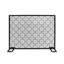 Pare-feu en fer à motif de trèfle - Embellissez votre décoration intérieure. Barrière fabriquée dans un matériau durable.