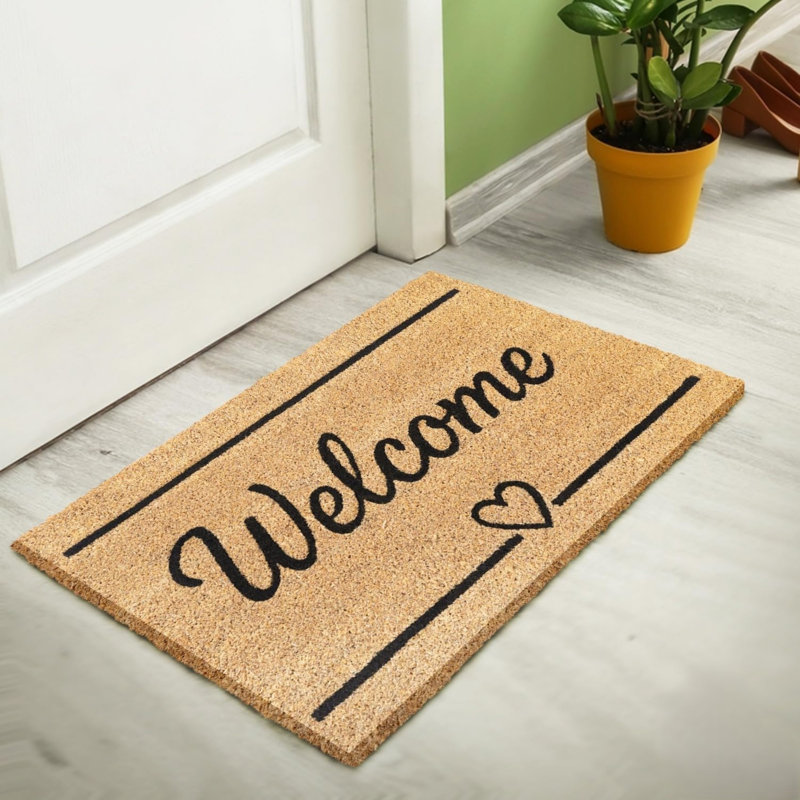 Non-Slip No Pattern Doormat