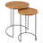 Teak Side Table 2 PCS Set