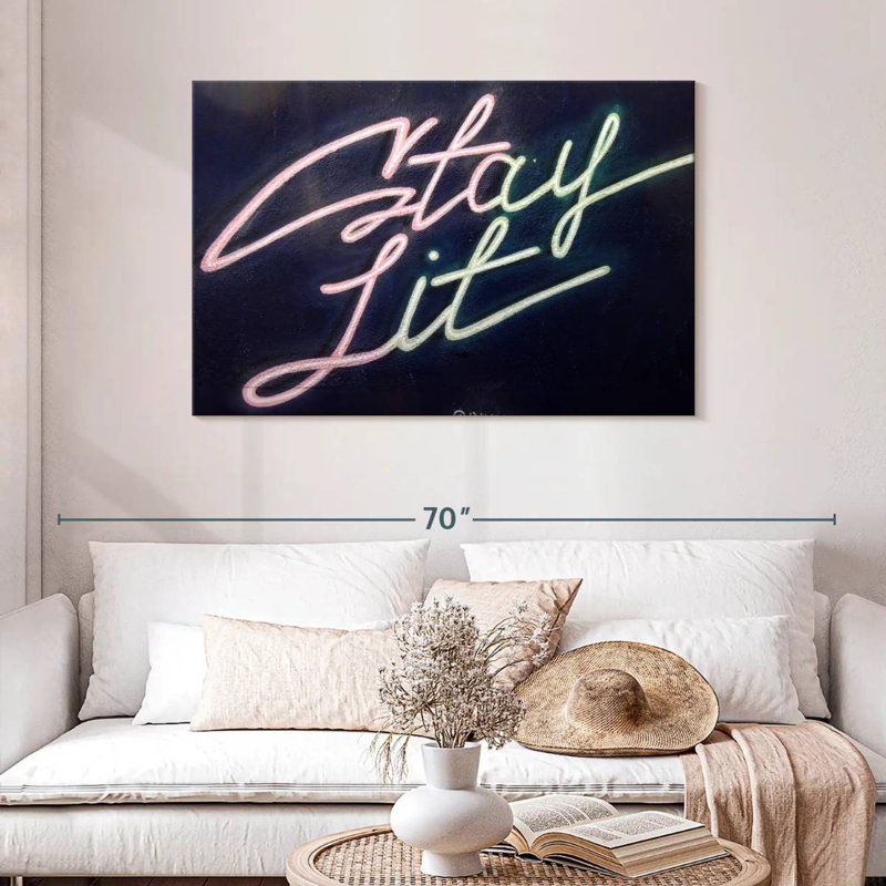 Tergel Stay Lit, H 30 po x l 45 po