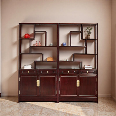 Nouvelle bibliothèque de style minimaliste classique chinois