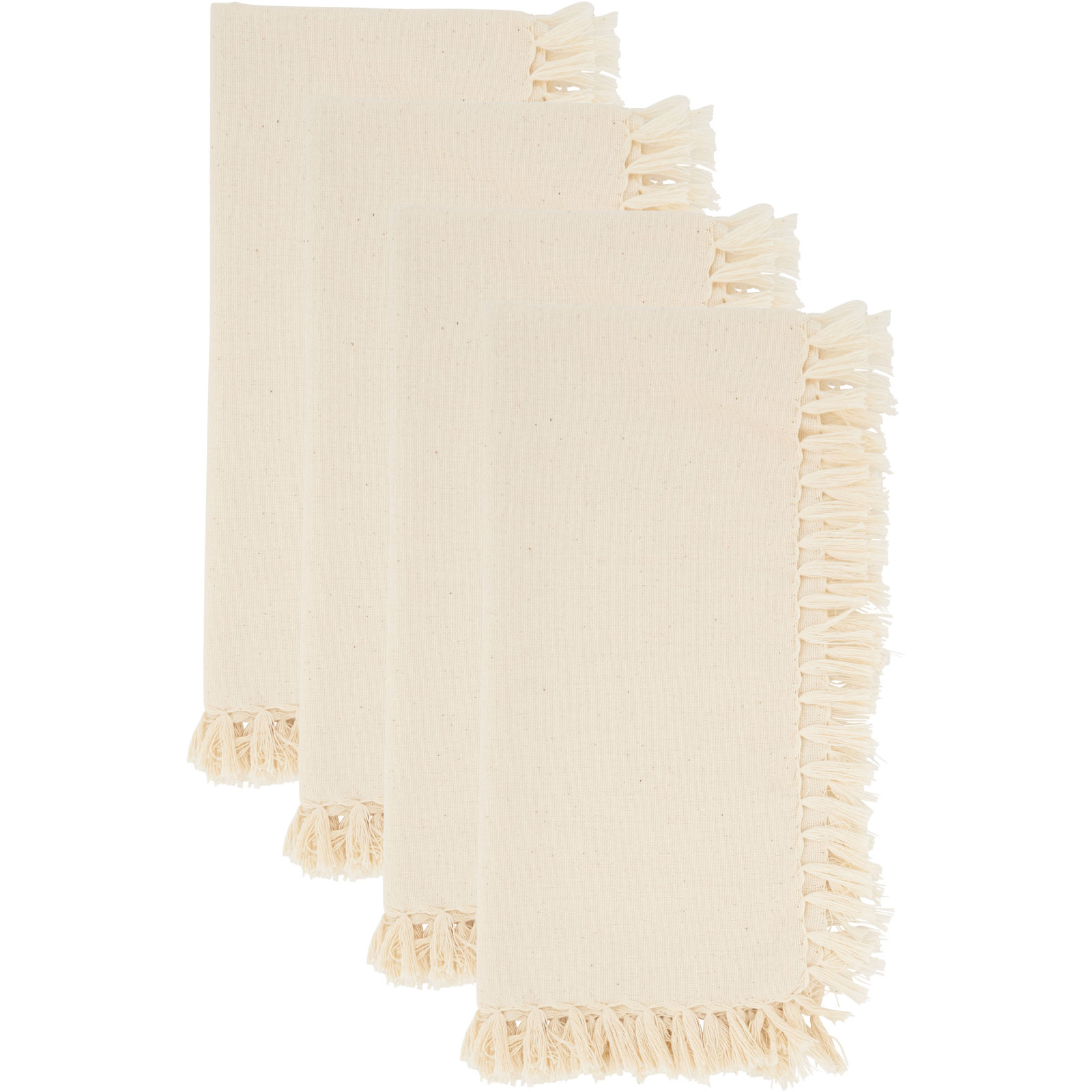 Sabrina Reversible Cotton Napkin, Natural
