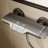 Adjustable Height Shower System With Gunmetal Finish & 2-Way Diverter